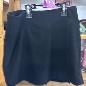 Boston Proper Black Mini Skort